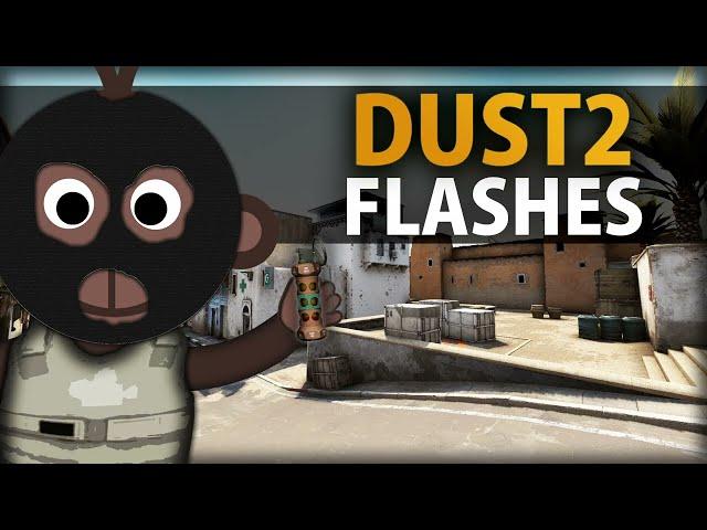 CS:GO - Essential Dust2 Flashes