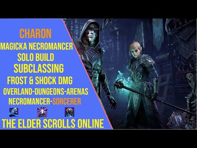Ultimate Magicka Necromancer Solo Build for ESO Update 46 - Subclassing Build