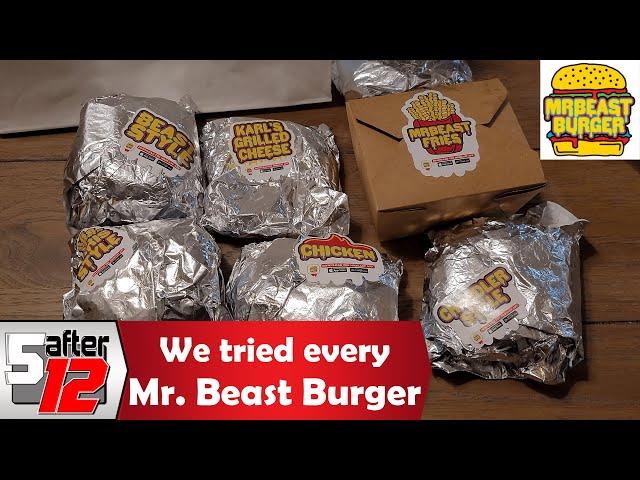 Everything on the Mr. Beast Burger menu | Uber Eats | Louisville, KY