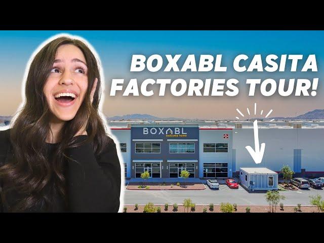 Touring BOTH Boxabl Factories and the Casita in Las Vegas!