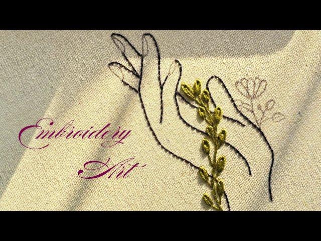 Beautiful Hand Embroidery Designs - Using Top Embroidery Stitches for Beginners