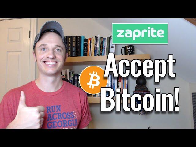 Sell Products and Services for Bitcoin using Zaprite