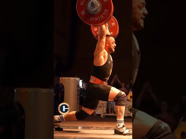 Karlos Nasar's Incredible 226 kg C&J at Bundesliga 2024 #iwf #karlosnasar #weightlifting