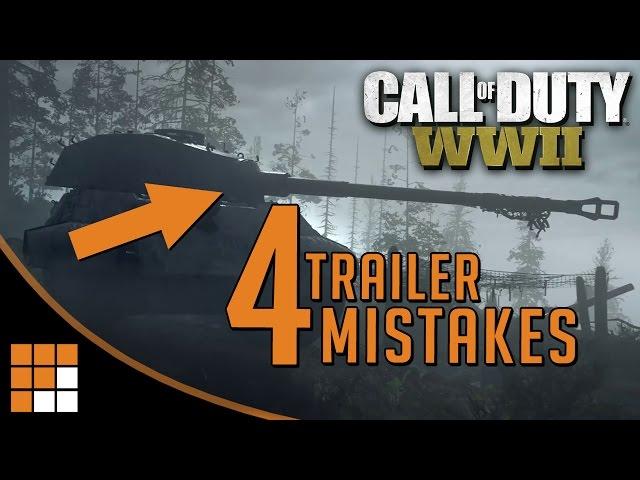 4 Mistakes in Call of Duty WWII: What They Got Wrong in the Reveal Trailer