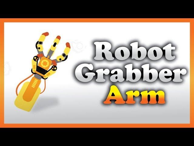 【DIY】 Robot Grabber Arm  | 【自制】抓物机器手