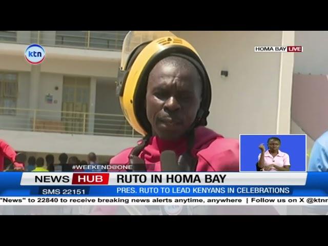 Ruto in Homa Bay: Homa Bay to host Madaraka Day Celebrations