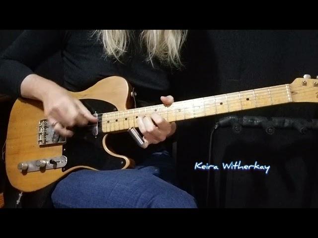 Keira Witherkay  , van Wyk Telecaster