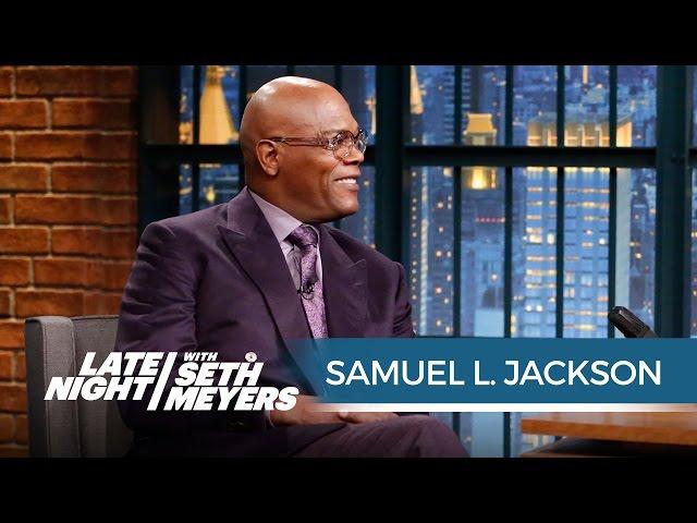 Samuel L. Jackson Remembers Making Star Wars - Late Night with Seth Meyers