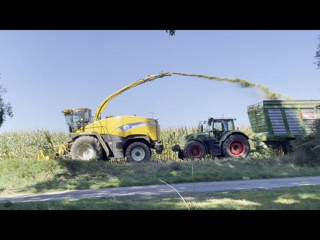 Mais häckseln 2024 - New Holland, FENDT, Deutz Fahr