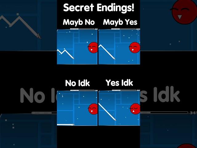 Do You Love Me (Secret Endings)  Geometry Dash 2.2 (GD) #geometrydash #shorts