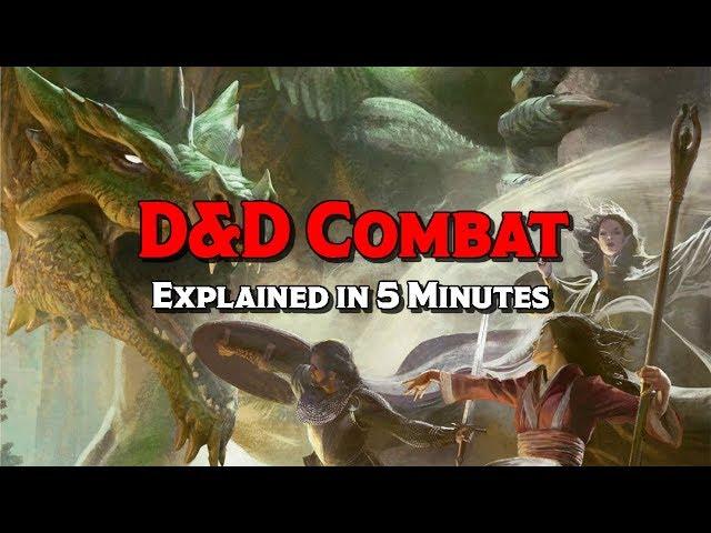 D&D 5E Combat Explained in 5 Minutes