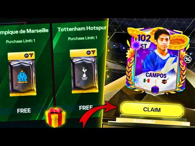 CAMPOS 102 CLAIM !!! FREE GIFTOVI !!! BALLON D'OR EVENT...? FC MOBILE 25