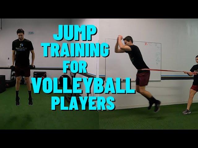 Jump Training For Volleyball Players To Jump Higher | Vertical Jump Training For Volleyball Players