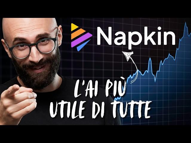 Un'AI INCREDIBILE che crea grafici con un click [Napkin Tutorial]