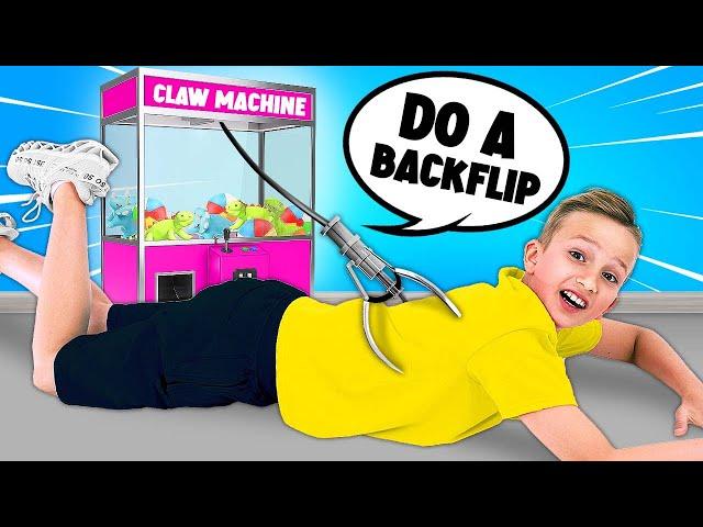 Claw Machine Controls Vlad's Life for 24 Hours!