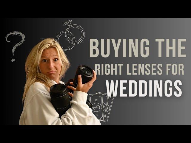 The BEST Camera Lenses for Beginner Wedding Photographers