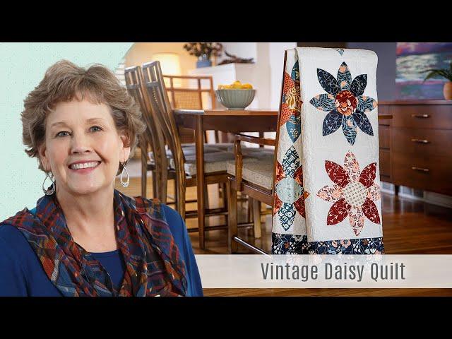 How to Make a Vintage Daisy Quilt - Free Project Tutorial