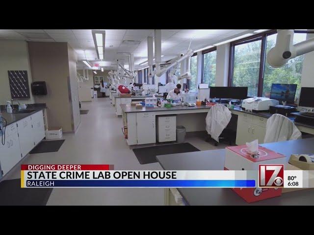 State crime lab hosts open house in Raleigh