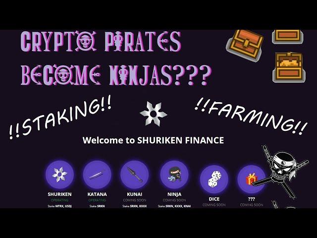 Day 1 : Pirates can be Ninjas? Shuriken farming!