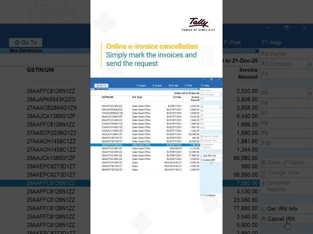 TallyPrime – The Best e-Invoice Software in India