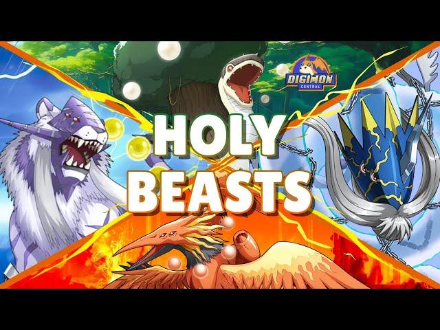 4 Holy Beasts Digimon