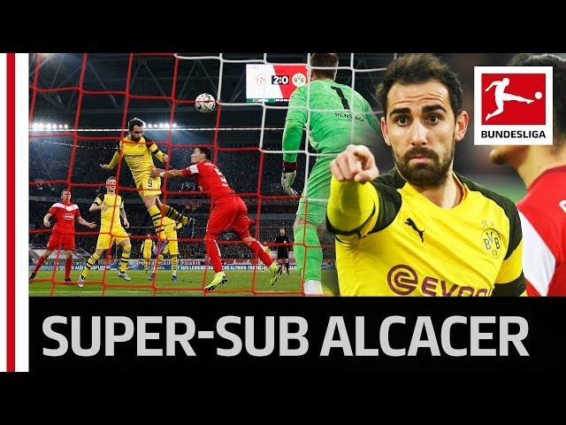 Alcacer Strikes After Sancho's Super Skill for Record-Breaking Goal