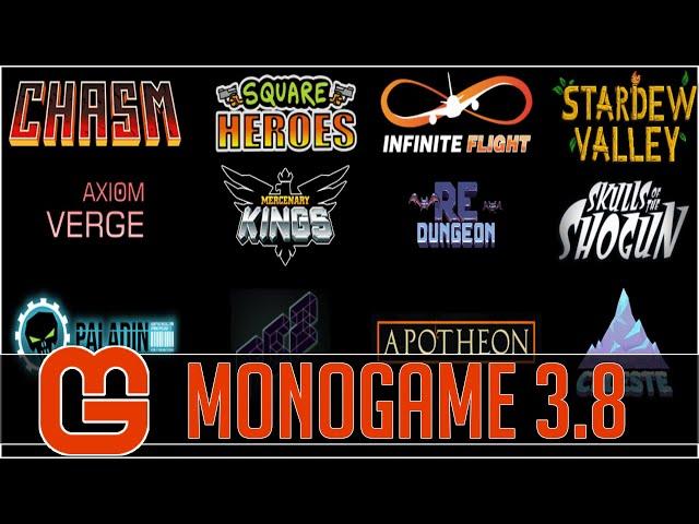 MonoGame 3.8 (.NET Core + NuGet + more)