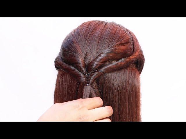 Quick Easy hairstyle - New hairstyle | stylish hairstyle | hairstyle open hairs