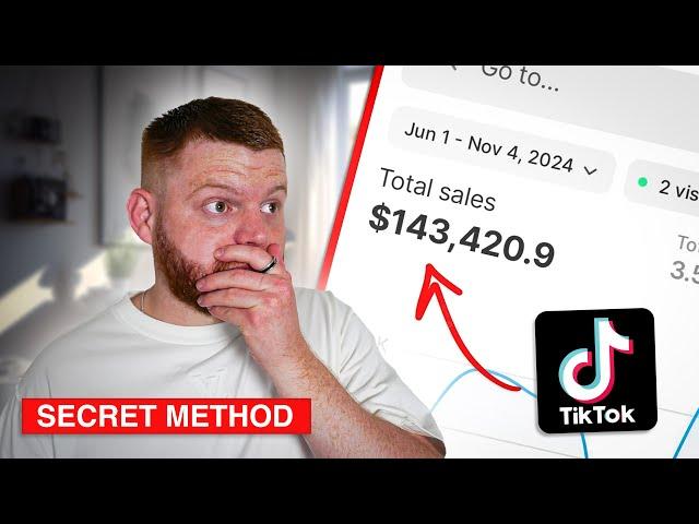 $143,420 TikTok dropshipping from SCRATCH (Secret Method Revealed)