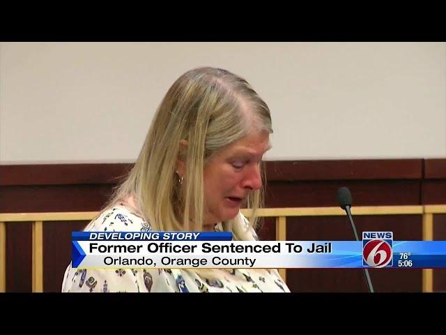 Former officer sentenced to jail