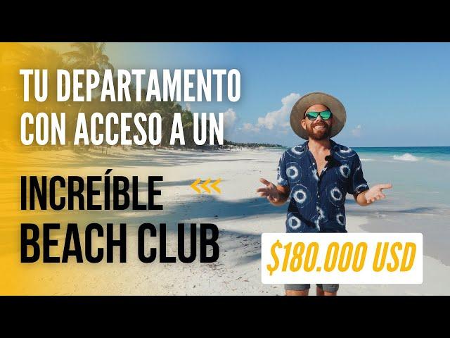 Departamento en Tulum con acceso a un increible beach club!