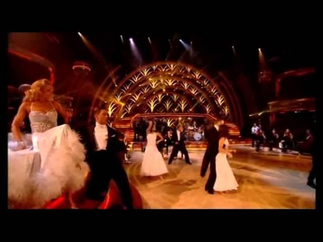 Robbie Williams-Putting on the ritz-BBC strictly come dancing.