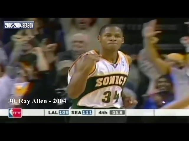 Seattle Supersonics Top 50 Plays of the 2000s