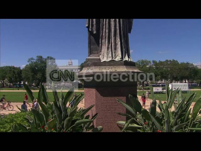 DC:JOSEPH HENRY STATUE VANDALIZED (VIDEO)