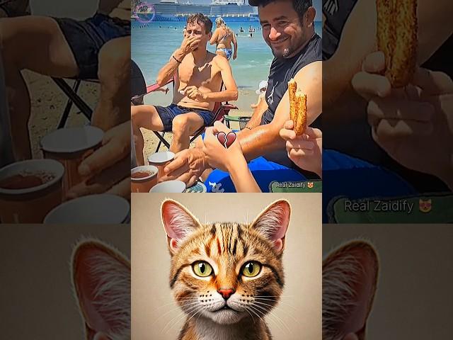 give this video title  (warning answer) #cat #meme #dance