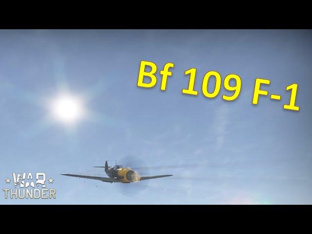 Forcing overshoots in WarThunder - German Bf 109 F-1