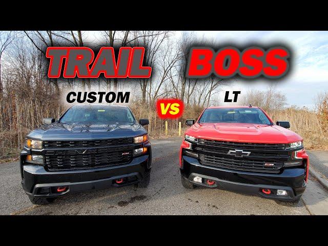 Silverado CUSTOM TRAIL BOSS vs LT TRAIL BOSS ~ What's the difference?