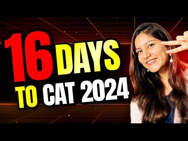 CAT 2024 Last Minute Tips - Don't Miss This! ️
