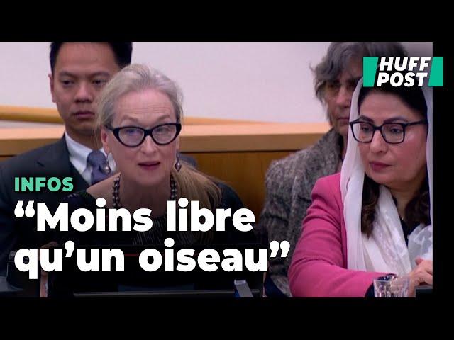 Les Talibans répondent à Meryl Streep après sa tribune sur le droit des femmes en Afghanistan