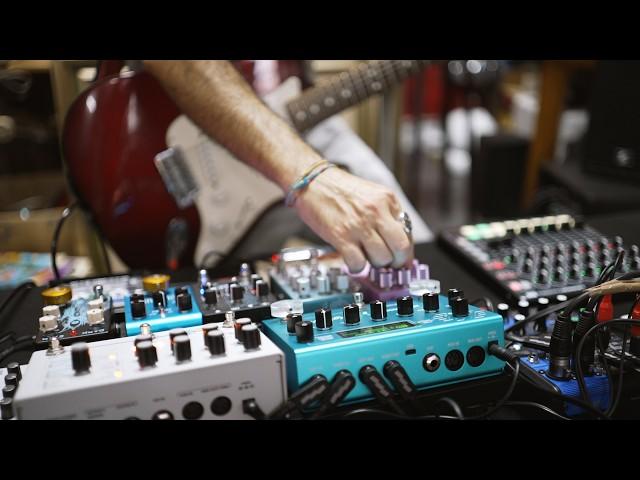 Perry Frank LIVE | MayMask - Cagliari || Ambient Guitar + Tape Loops + Korg VolcaKeys