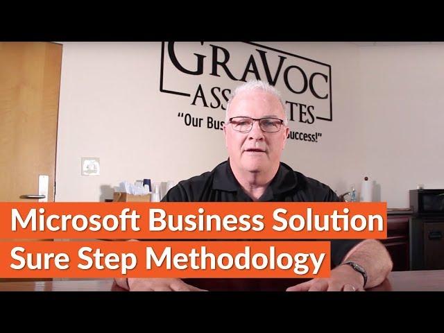 Microsoft Business Solution Sure Step Methodology