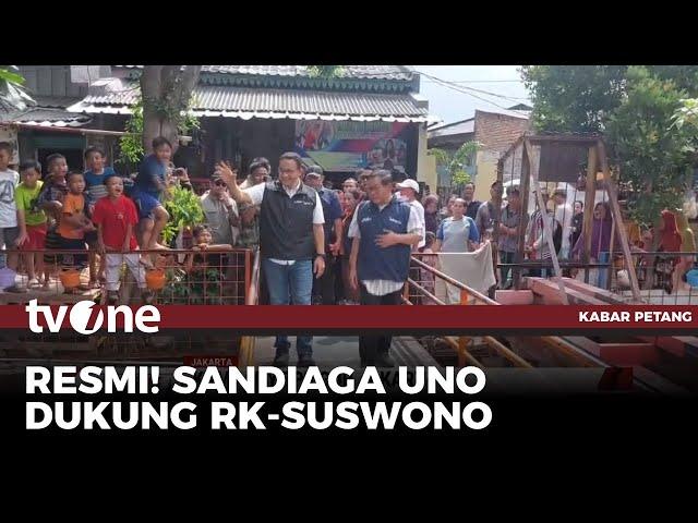 Sandiaga Uno & Anies Dampingi Kampanye Jagoannya Masing-masing | Kabar Petang tvOne