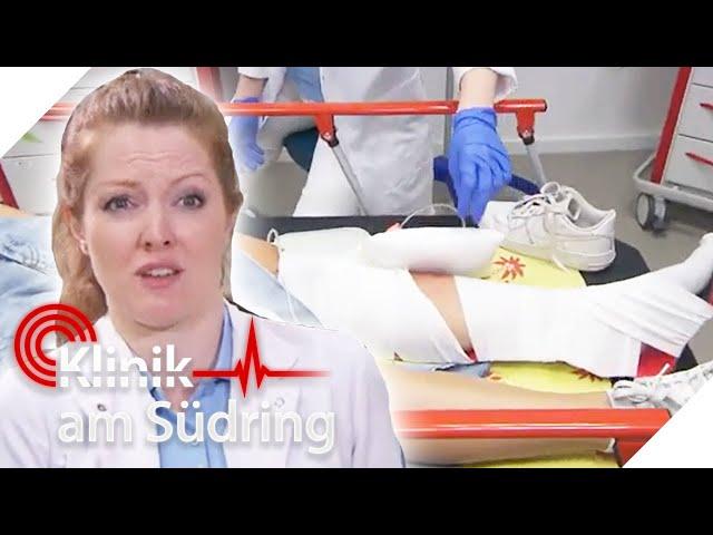 Kompletter Unterschenkelbruch! Wie hat sich Emma (16) wirklich verletzt? | Klinik am Südring | SAT.1