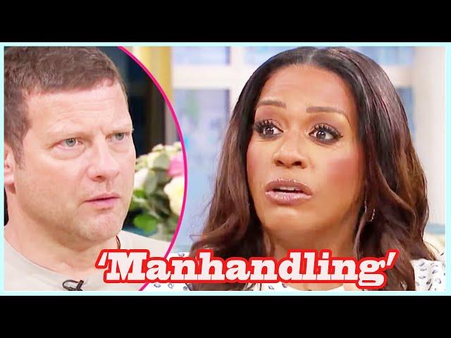 This Morning viewers ‘cringe’ as Alison Hammond is accused of ‘manhandling’ co-host Dermot O’Leary