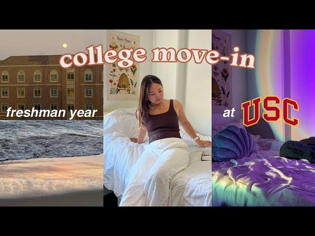 college move-in vlog | freshman at USC