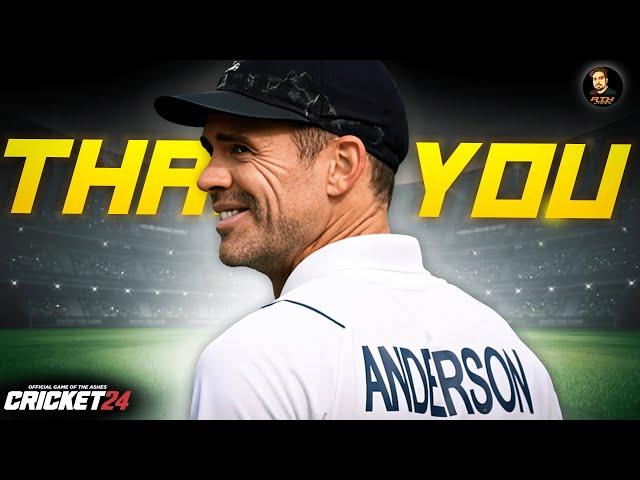 Playing Jimmy Anderson Last Test Match At Lords In Cricket 24 - RtxVivek