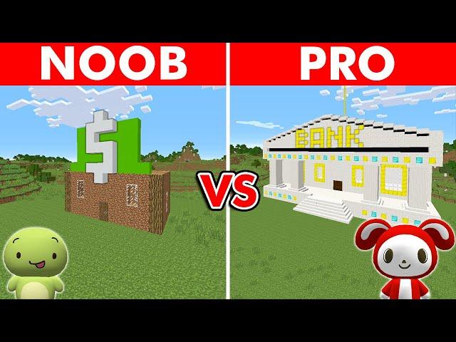 Minecraft NOOB vs PRO: MOST SAFEST VAULT BUILD CHALLENGE