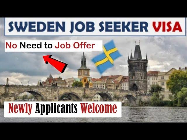 Sweden Job seeker visa 2025 l Moving to Europe Without a Job Offer l Sweden Work Permit Visa