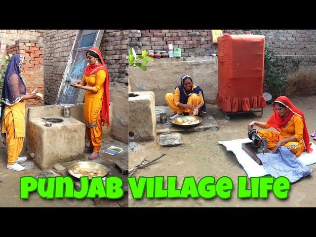 Punjab Village LifeIndian Rural lifeButter Naan recipeTandoori Roti Recipe Village cooking