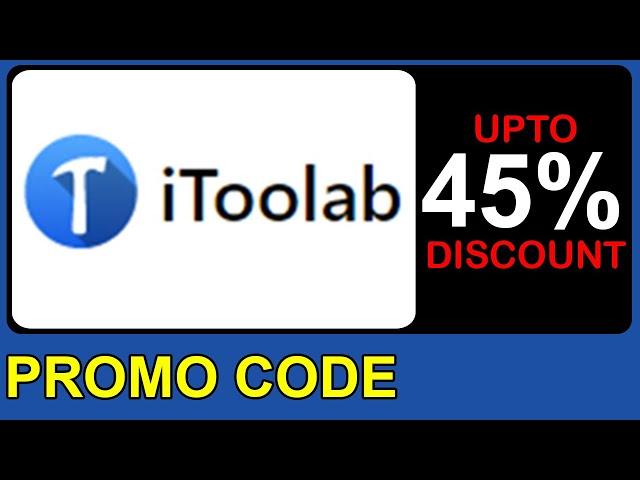 iToolab Promo Code  | itoolab.com